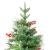 Brad de Crăciun pre-iluminat conuri de pin verde 225 cm PVC&PE GartenMobel Dekor