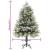 Brad de Crăciun pre-iluminat conuri de pin verde 120 cm PVC/PE GartenMobel Dekor