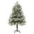 Brad de Crăciun pre-iluminat conuri de pin verde 150 cm PVC&PE GartenMobel Dekor
