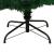 Brad Crăciun pre-iluminat ondulat cu suport, verde, 150 cm, PVC GartenMobel Dekor