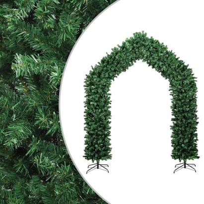 Arcadă pom de Crăciun, verde, 270 cm GartenMobel Dekor