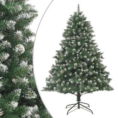 Brad de Crăciun artificial cu suport, 180 cm, PVC GartenMobel Dekor