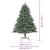 Brad de Crăciun artificial cu suport, 210 cm, PVC GartenMobel Dekor