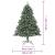 Brad de Crăciun artificial cu suport, 240 cm, PVC GartenMobel Dekor