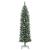Brad de Crăciun artificial slim cu suport, 120 cm, PVC GartenMobel Dekor