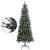 Brad de Crăciun artificial cu suport, verde, 210 cm, PVC GartenMobel Dekor