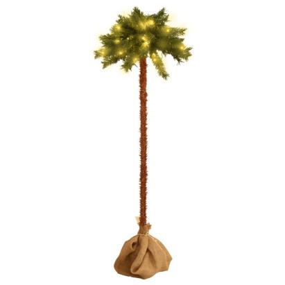 Brad de Crăciun cu LED-uri, 210 cm GartenMobel Dekor