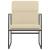 Scaun de relaxare, crem, 55x64x80 cm, material textil GartenMobel Dekor