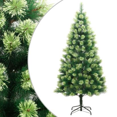 Brad de Crăciun artificial cu suport și balamale, 150 cm GartenMobel Dekor