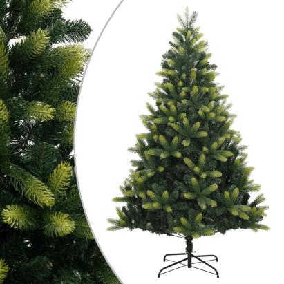 Brad de Crăciun artificial cu suport și balamale, 120cm GartenMobel Dekor