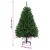 Brad de Crăciun artificial cu balamale cu suport, verde, 150 cm GartenMobel Dekor