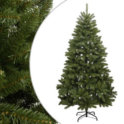 Brad de Crăciun artificial cu suport și balamale, verde, 180 cm GartenMobel Dekor