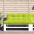 Pernă de paleți, verde aprins, 120x40x12 cm, material textil GartenMobel Dekor