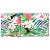 Perne pentru scaune cu spătar jos, 2 buc, multicolor, textil GartenMobel Dekor