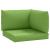 Perne de paleți, 3 buc, melanj verde aprins, material textil GartenMobel Dekor