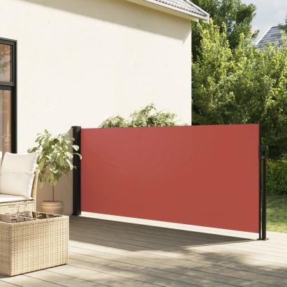 Copertină laterală retractabilă, teracotă, 120x500 cm GartenMobel Dekor