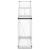 Sere cu cadru de bază, argintiu, 169x58x202 cm, aluminiu GartenMobel Dekor