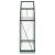 Sere cu cadru de bază, verde, 169x58x202 cm, aluminiu GartenMobel Dekor