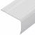 Profile pentru marginea treptelor 10 pcs Argintiu 67 cm GartenMobel Dekor