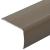 Profile pentru marginea treptelor 10 pcs Maro 67 cm Aluminiu GartenMobel Dekor