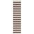 Jaluzea tip zebra maro lățime țesătură 55,9 cm poliester GartenMobel Dekor