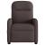 Fotoliu rabatabil, maro închis, material textil GartenMobel Dekor