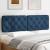 Pernă pentru tăblie de pat, albastru, 160 cm, material textil GartenMobel Dekor