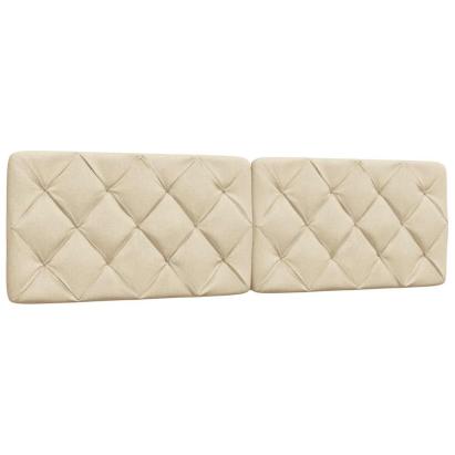 Pernă pentru tăblie de pat, crem, 180 cm, material textil GartenMobel Dekor