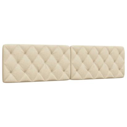 Pernă pentru tăblie de pat, crem, 200 cm, material textil GartenMobel Dekor