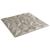 Panouri de perete 12 buc. Beton 50x50 cm XPS 3 m² ametist GartenMobel Dekor