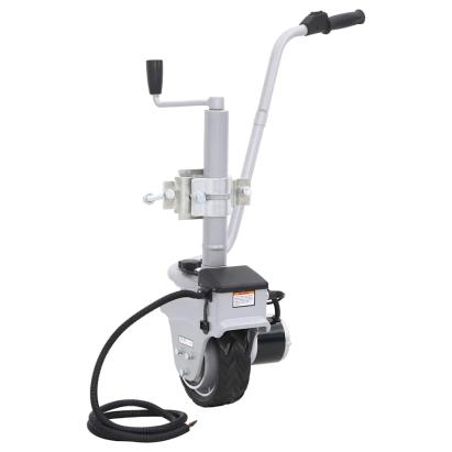 Roată de manevră pentru remorci motorizată, aluminiu 12 V 350 W GartenMobel Dekor