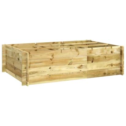 Strat înălțat, 150 x 100 x 40 cm, lemn tratat GartenMobel Dekor