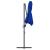 Parasol cu braț cantilever pentru grădină albastru azur GartenMobel Dekor