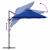 Parasol cu braț cantilever pentru grădină albastru azur GartenMobel Dekor