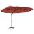Parasol cu braț cantilever pentru grădină Terracota mare GartenMobel Dekor