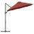 Parasol cu braț cantilever pentru grădină Terracota mare GartenMobel Dekor