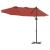 Parasol cu braț cantilever pentru grădină Terracota mare GartenMobel Dekor