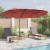 Parasol cu braț cantilever pentru grădină Terracota mare GartenMobel Dekor