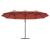 Parasol cu braț cantilever pentru grădină Terracota mare GartenMobel Dekor