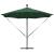 Parasol banana cu brațe cu blocare Verde 294 x 294 x 248 cm GartenMobel Dekor