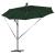 Parasol banana cu brațe cu blocare Verde 294 x 294 x 248 cm GartenMobel Dekor