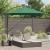 Parasol banana cu brațe cu blocare Verde 294 x 294 x 248 cm GartenMobel Dekor