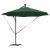 Parasol banana cu brațe cu blocare Verde 294 x 294 x 248 cm GartenMobel Dekor