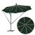 Parasol banana cu brațe cu blocare Verde 294 x 294 x 248 cm GartenMobel Dekor