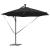 Parasol banana cu brațe cu blocare Negru 294 x 294 x 248 cm GartenMobel Dekor