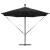 Parasol banana cu brațe cu blocare Negru 294 x 294 x 248 cm GartenMobel Dekor