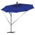 Parasol banana cu brațe albastru azur 294 x 294 x 248 cm GartenMobel Dekor