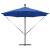 Parasol banana cu brațe albastru azur 294 x 294 x 248 cm GartenMobel Dekor