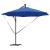 Parasol banana cu brațe albastru azur 294 x 294 x 248 cm GartenMobel Dekor