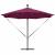Parasol banana cu brațe Roșu bordo 294 x 294 x 248 cm GartenMobel Dekor